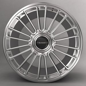 3d mansory r 22 car alloy