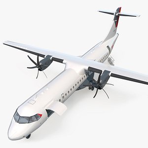 Civilian Transport Aircraft ATR 72-600 Open model