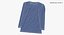 Long Sleeve Flat Female Crew Neck Pose 02 Blank and Branded
