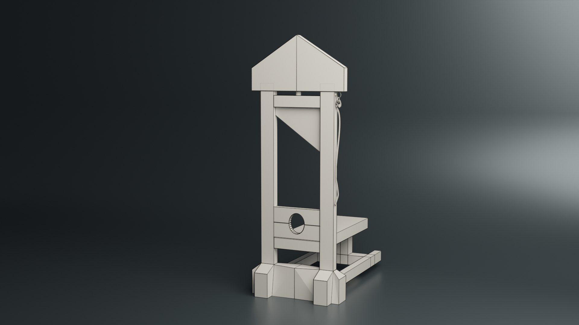 Guillotine 3D - TurboSquid 1725513