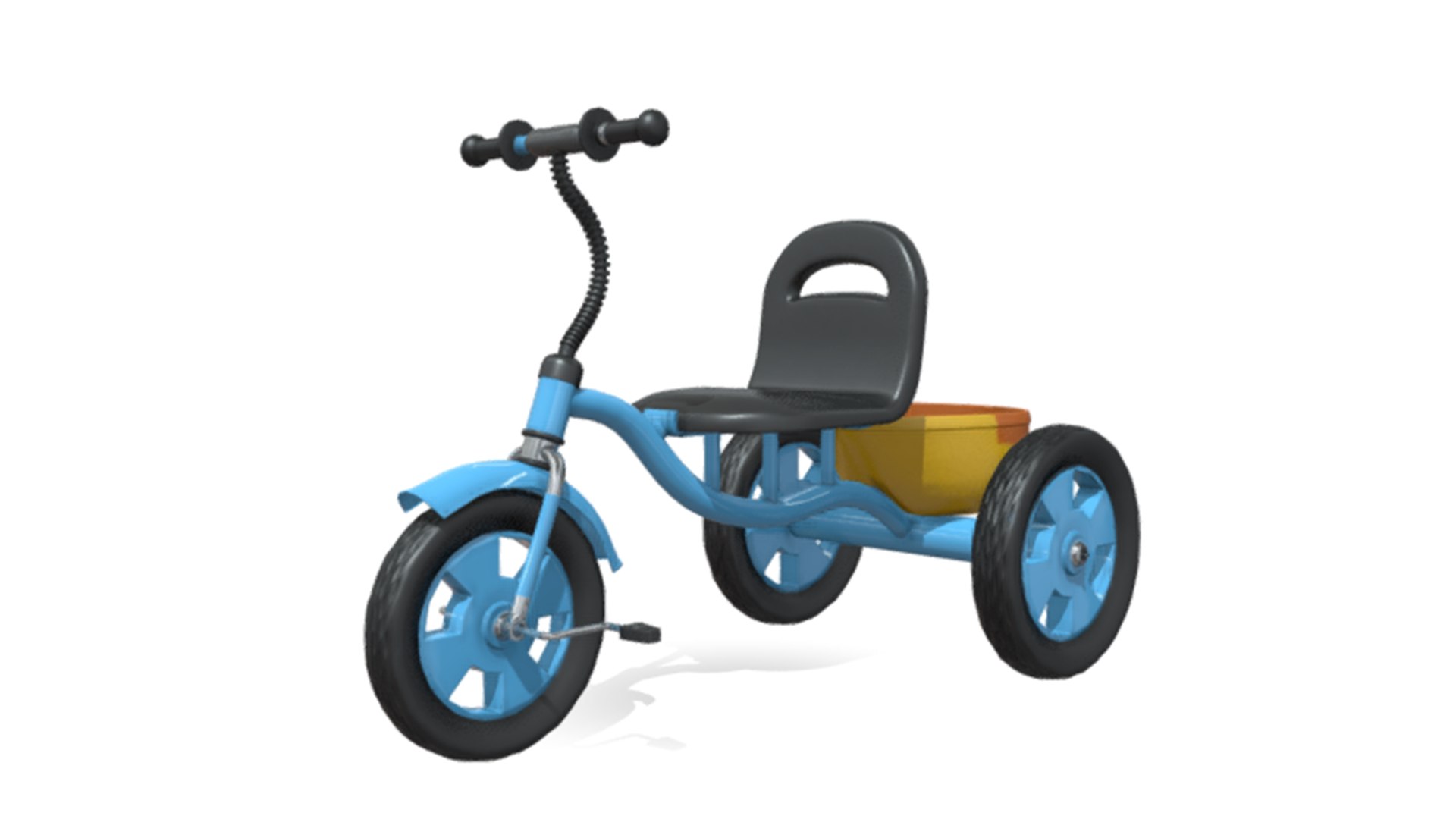 3D Model Childtricycle TurboSquid 2149376