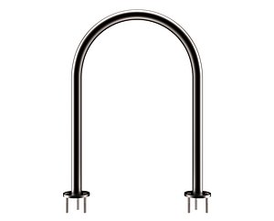 bicycle rack bike iron model