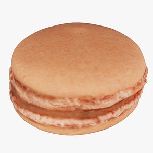 Macaron Brown Remastered 3D model