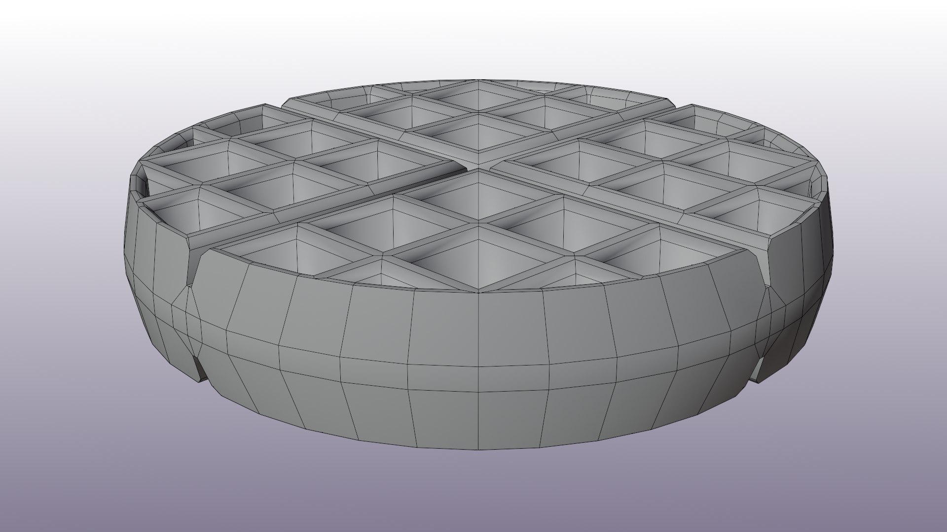Waffle 3D https://p.turbosquid.com/ts-thumb/zV/6ECPX0/RE/wafflewireframetransparent/png/1759531878/1920x1080/fit_q87/4987f905bcf2bad68da898176469b2f969739da4/wafflewireframetransparent.jpg