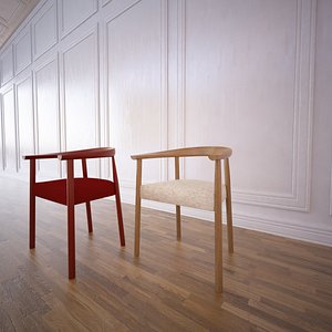3d model tokyo chair poliform