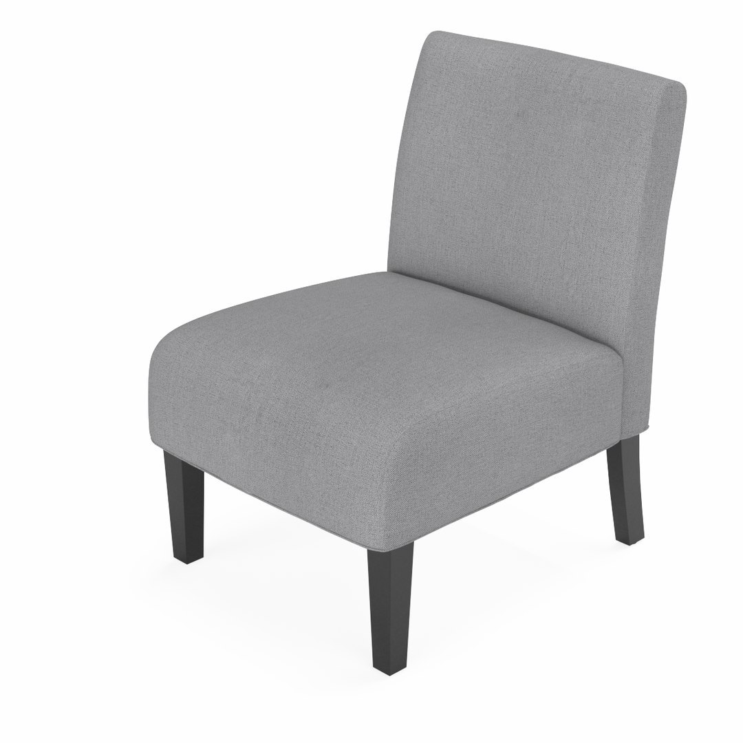 Christopher Knight Home Kassi Fabric Accent Chair 3D Model TurboSquid