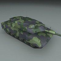 Strv122 Swedish main battle tank