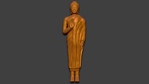 Buddha Asian Stand Action5 model