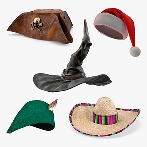 Costume Hats Collection 3