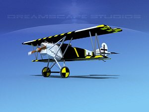 fokker dvii fighter luftwaffe 3ds