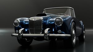 1958 Lancia Aurelia B24S 3D model 3D model
