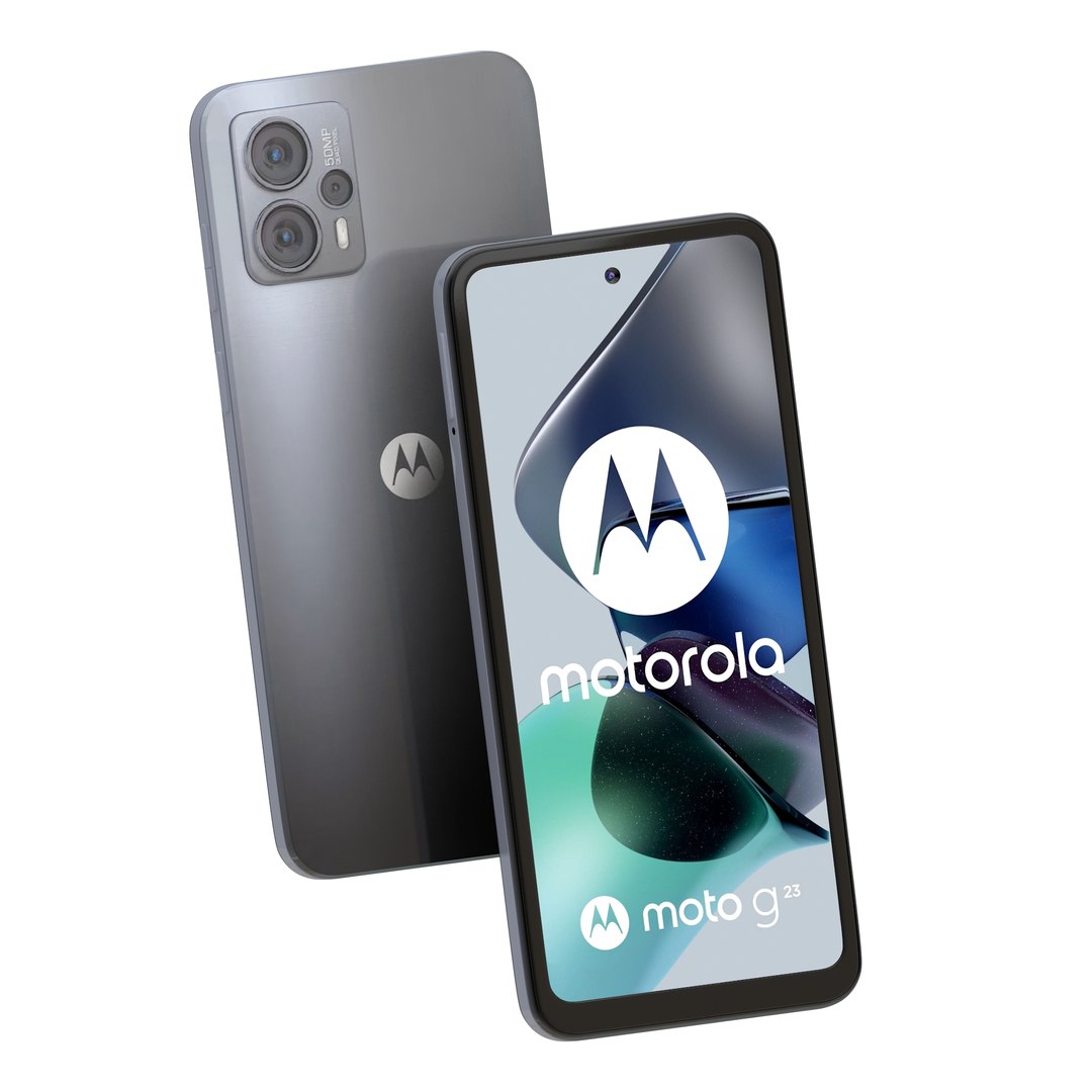 3D Motorola Moto G23 Matte Charcoal - TurboSquid 2052658