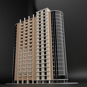 modern building model
