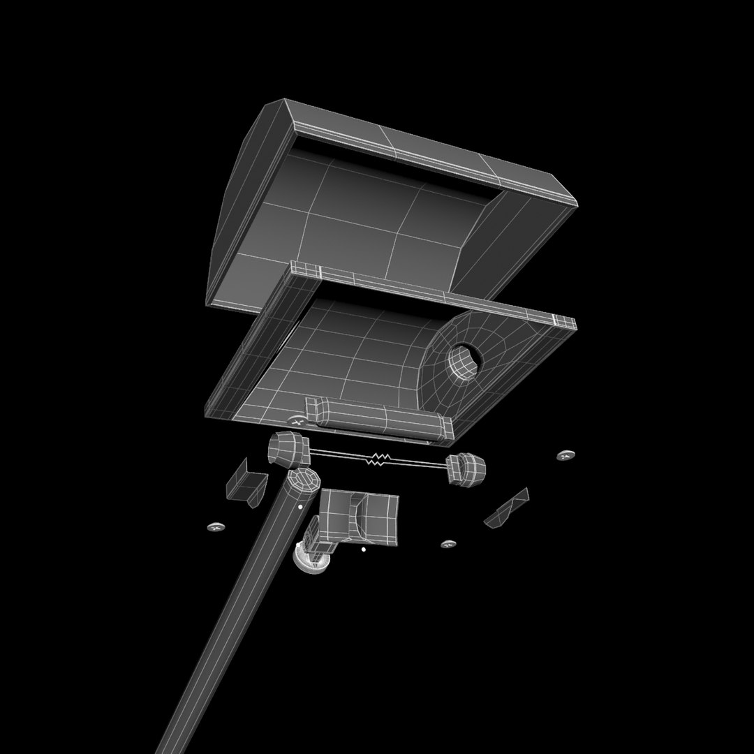 3D Light Projector Sign - TurboSquid 1224478