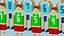 Giocatori di pallacanestro Voxel