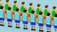 Giocatori di pallacanestro Voxel