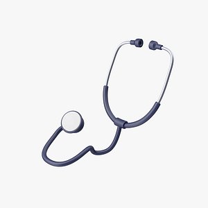Sthethoscope Cartoon 3D model