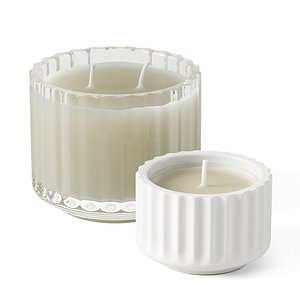 3D candle decor candlestick