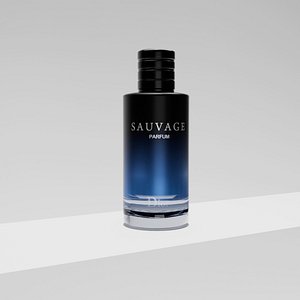 SAUVAGE perfume bottle 3D model