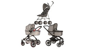 3d Model Baby Prams