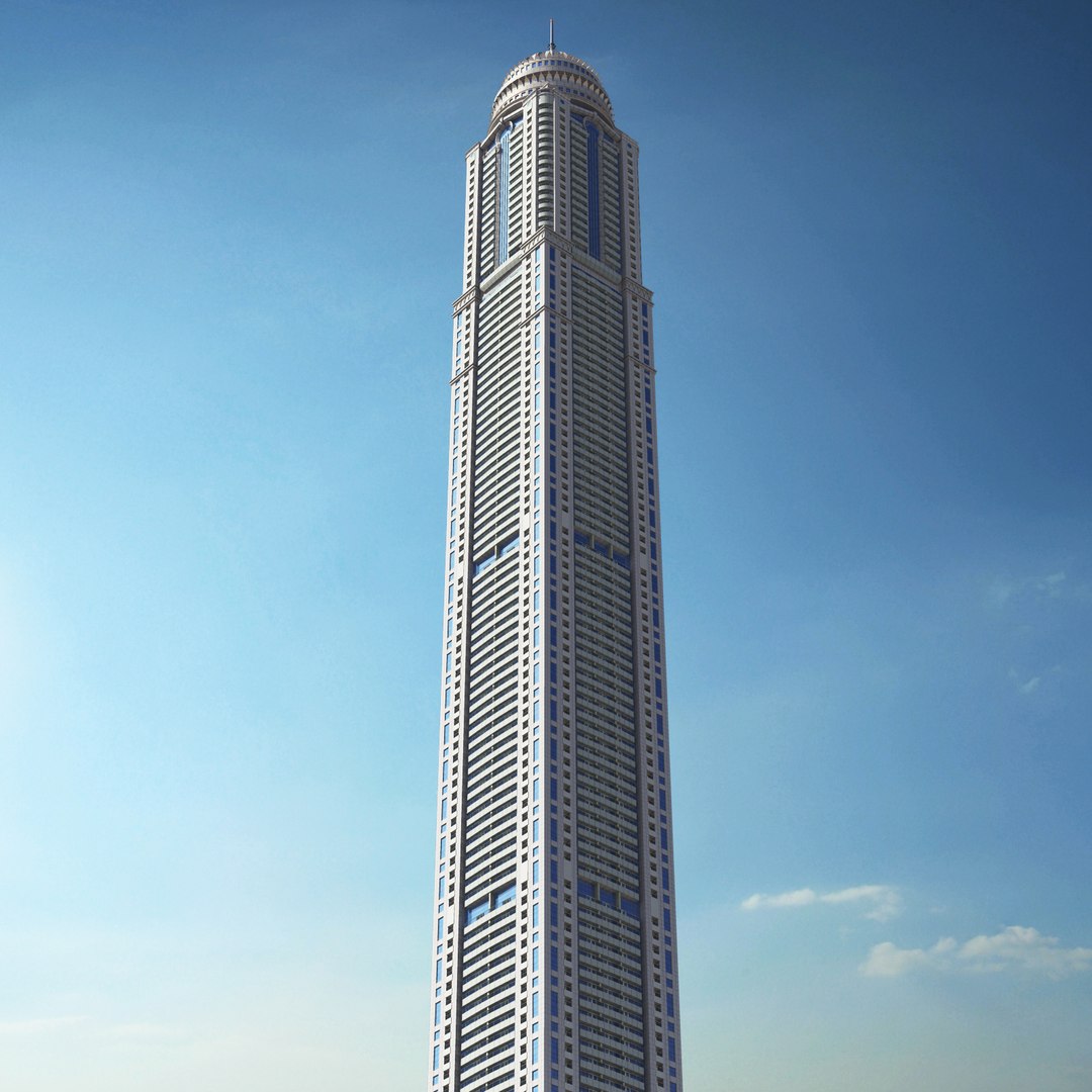 3d Princess Tower Residential Building