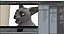 Cat Playing With A Red Scratching Post Rigged for Modo