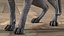Cat Playing With A Red Scratching Post Rigged for Modo