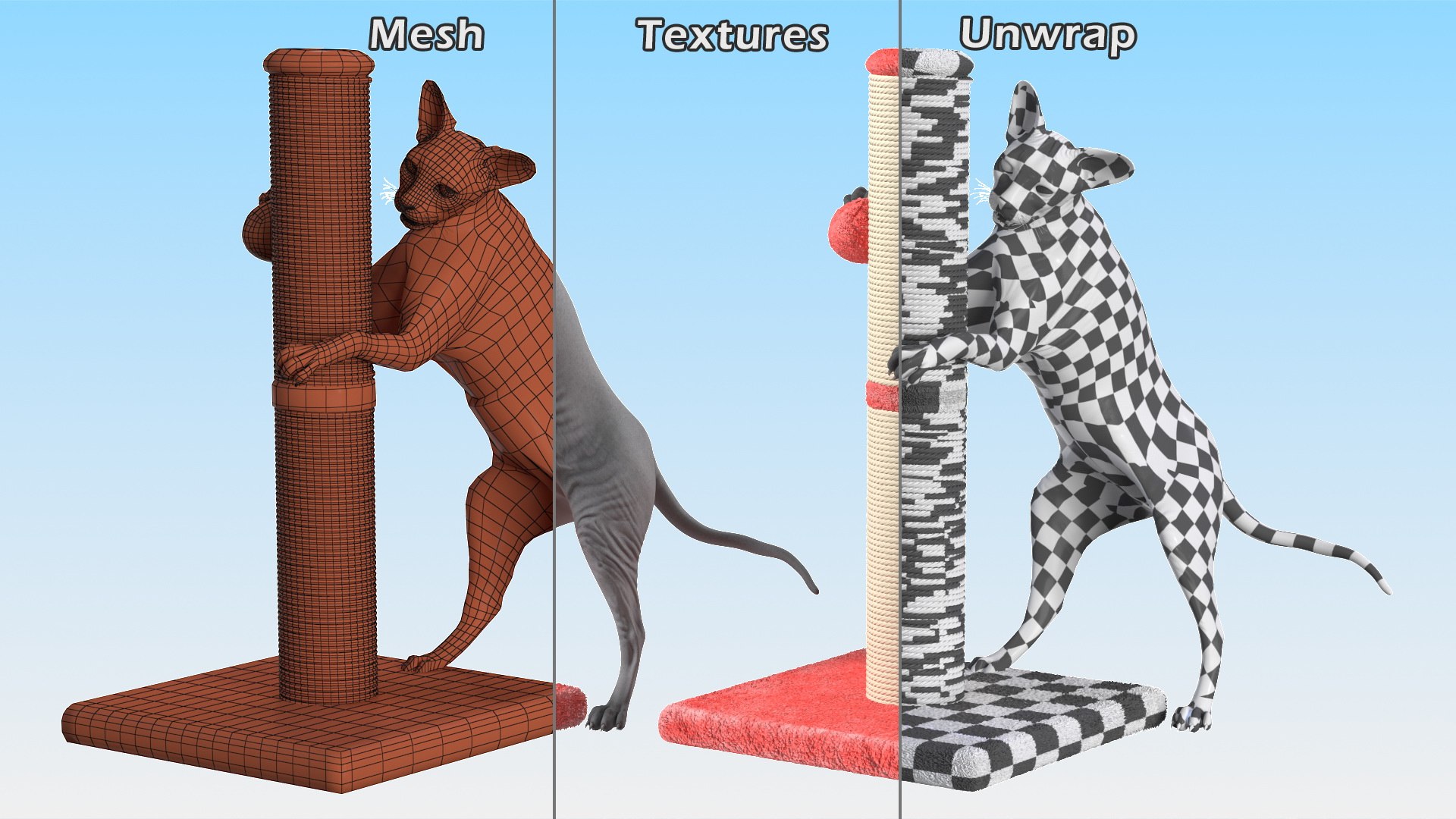 Cat Playing With A Red Scratching Post Rigged for Modo 3D https://p.turbosquid.com/ts-thumb/zV/nwaE5L/eT/catplayingwitharedscratchingpostriggedmb3dmodel032/jpg/1638201037/1920x1080/fit_q87/a53b8d036b421c0f684c864a1c64a48c7ea7c1f4/catplayingwitharedscratchingpostriggedmb3dmodel032.jpg