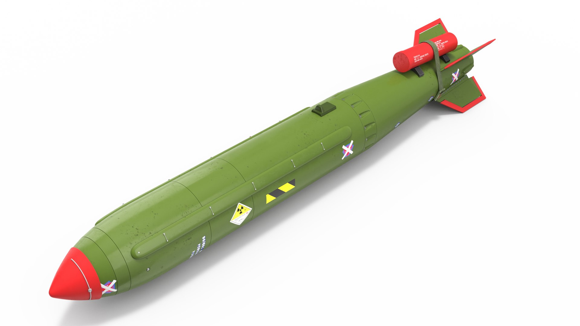 Nuclear Bombs Collection 4 3D model preview