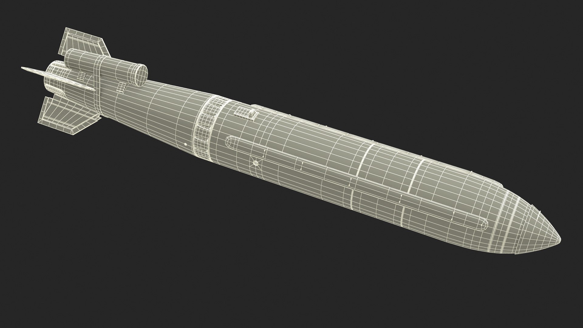 3D Nuclear Bomb WE177 model - TurboSquid 2112766