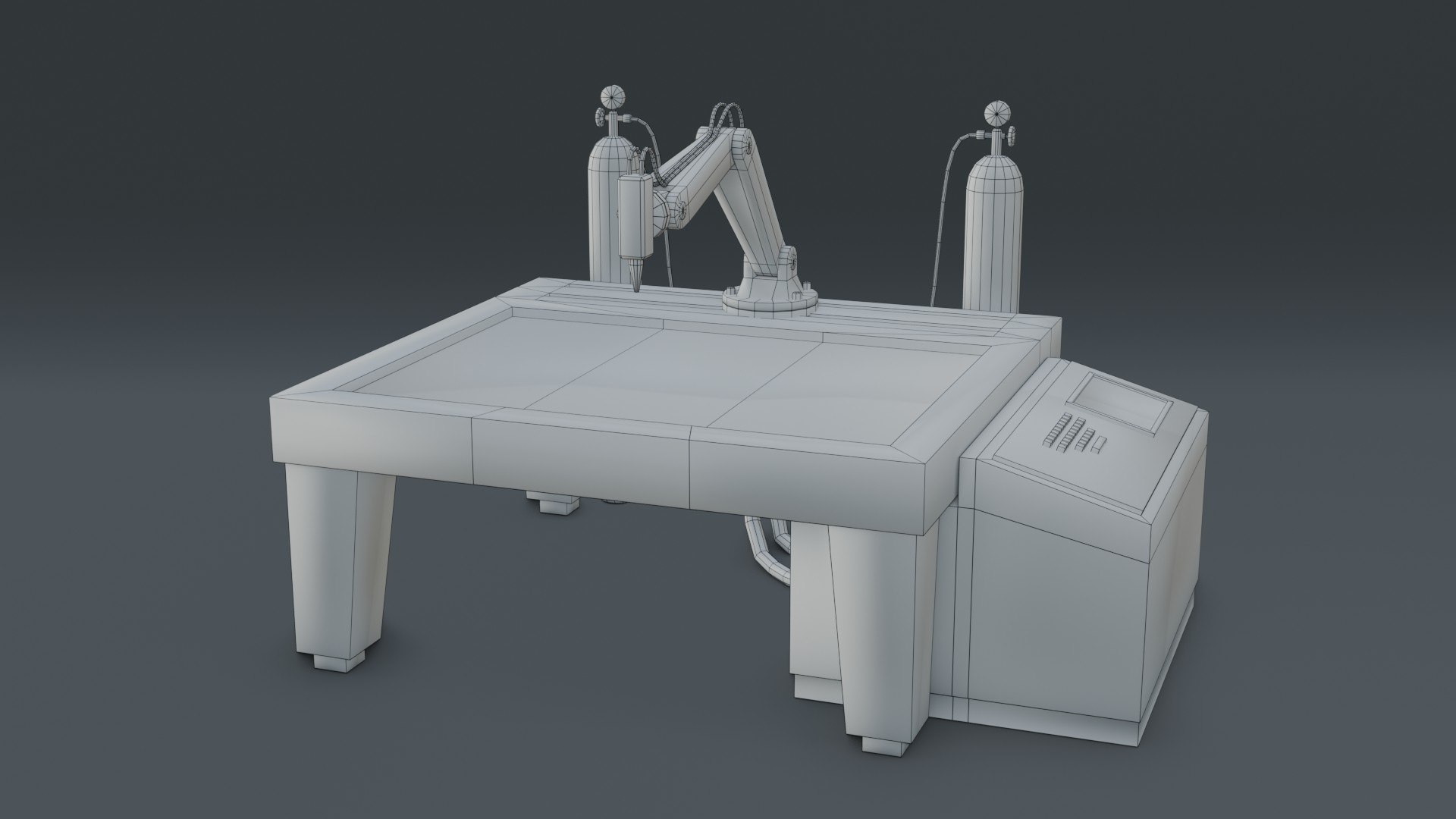 3D Model Machine 03 Weathered - TurboSquid 2194244