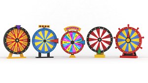 3D Wheel of Fortune Collection