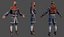 实时Rigged Pirates Collection Vol。 1
