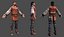 实时Rigged Pirates Collection Vol。 1