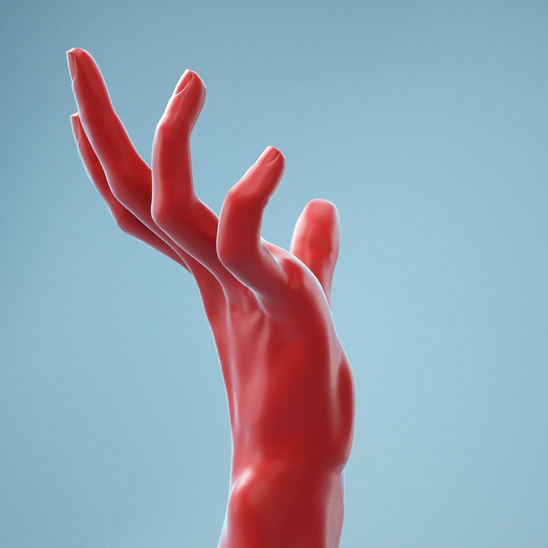 Female Hand 3D Model - TurboSquid 1451699
