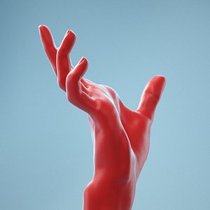 female hand 3D model