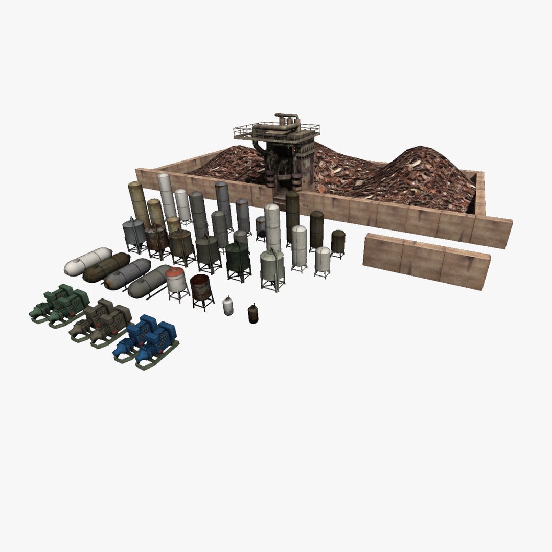 Industrial props model - TurboSquid 1615447