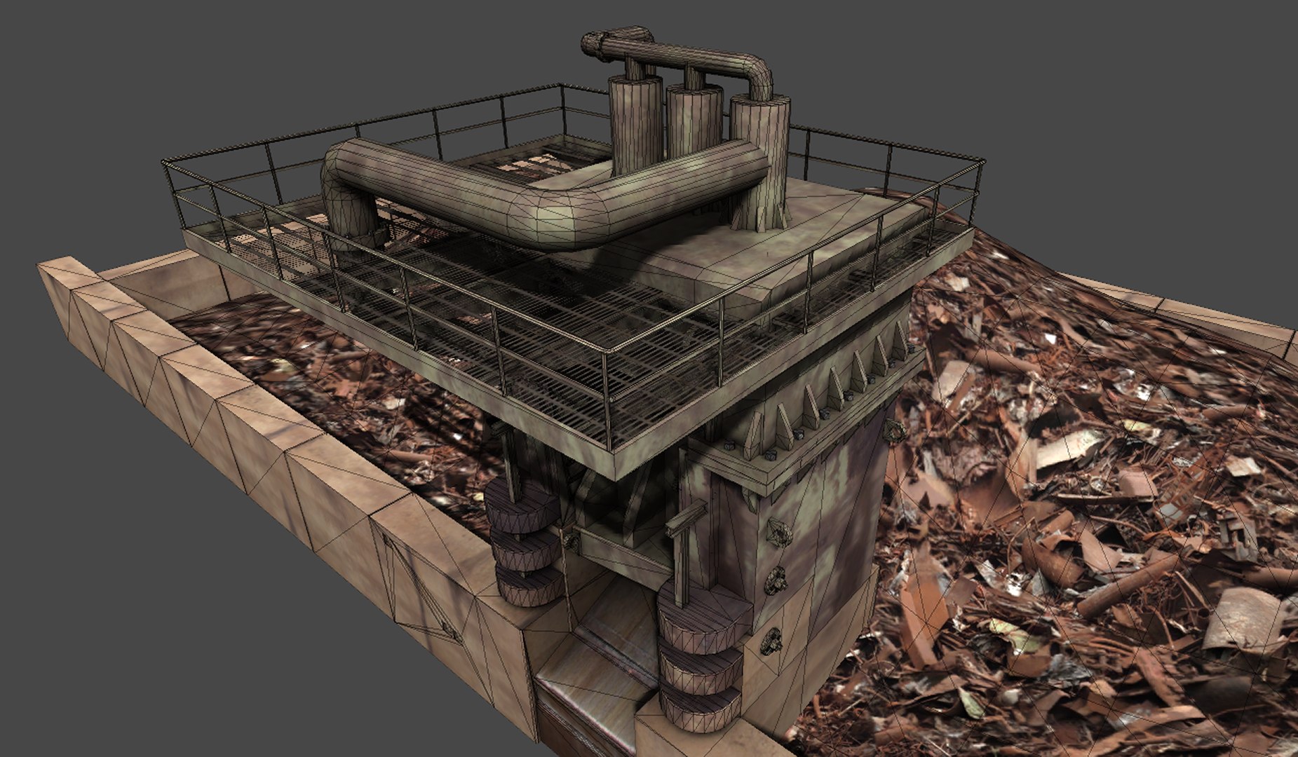 Industrial props model - TurboSquid 1615447
