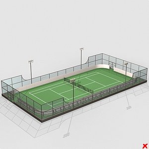 Tennis court002