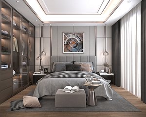 Bedroom Set Vray 3D Models for Download | TurboSquid