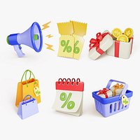 Discount Sale Icons Pack