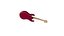 Guitare basse rouge