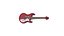 Guitare basse rouge