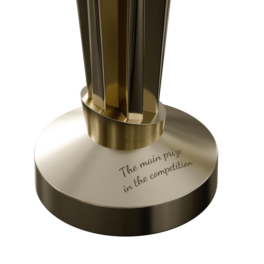 3D Award Cups Trophies Set Model - TurboSquid 2190352