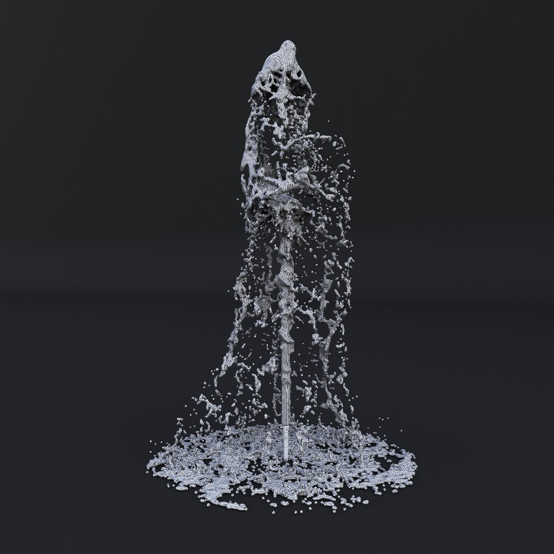 3D Animated Collection Of Waterfalls And Fountains Model - TurboSquid ...