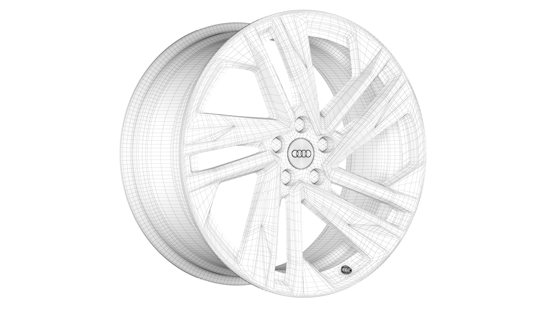 3D Model Audi Q7 Rim - TurboSquid 1970141