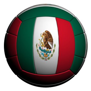 3D volleyball ball model