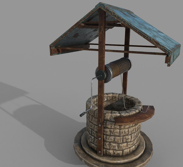 Medieval Well B 3D