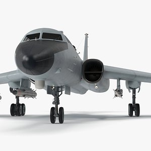 Xian H-6 China Strategic Bomber with Weapon Maritime Strike