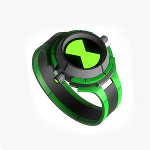 3D model BEN 10 Omnitrix VR / AR / low-poly